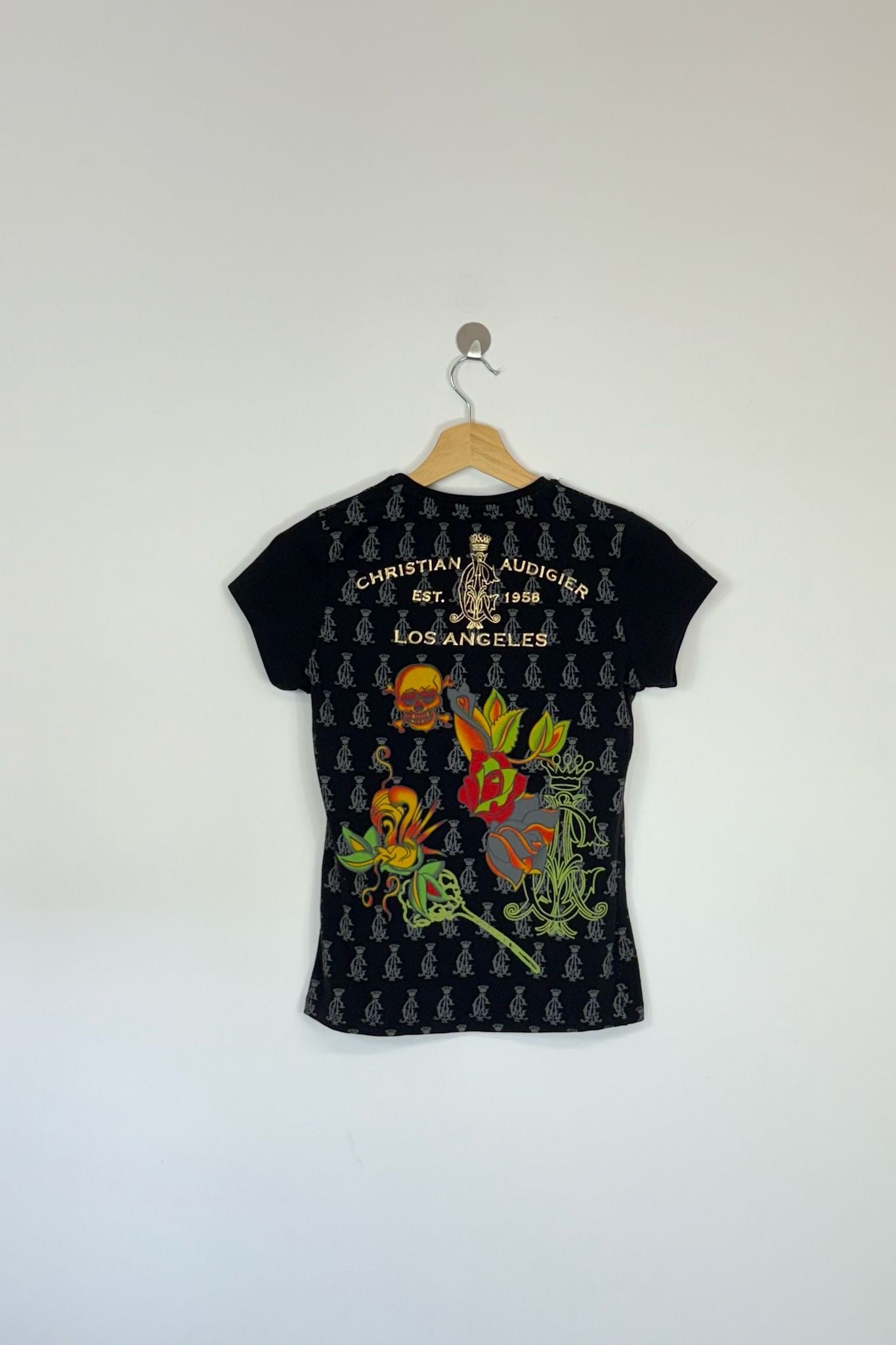 T-shirt Christian Audigier Y2K