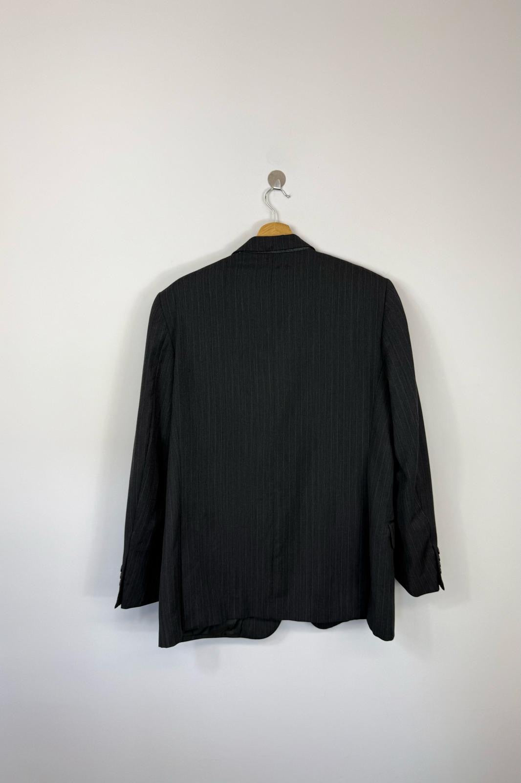 Blazer gessato 100% lana