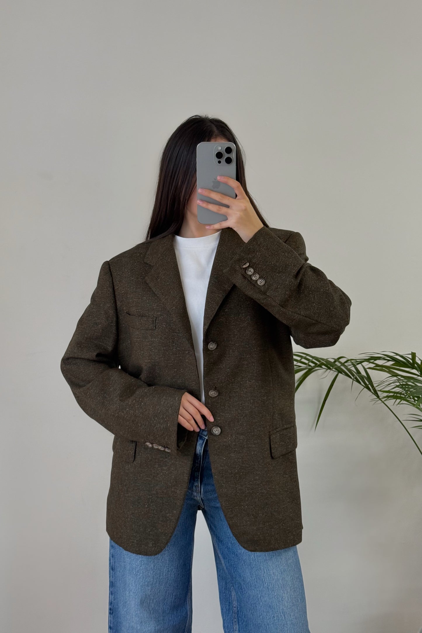 Vintage blazer 100% cashmere