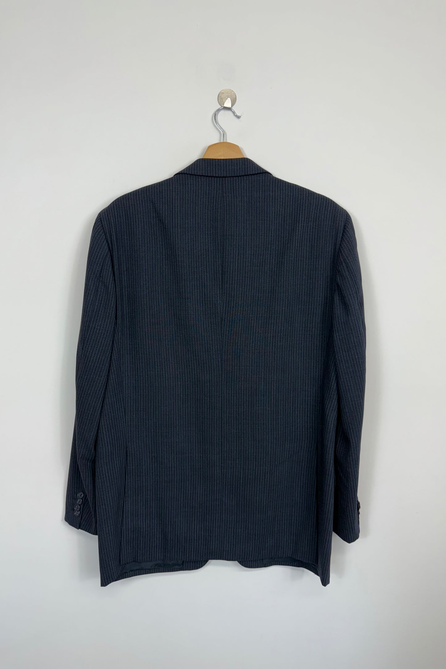 Blazer gessato 100% lana