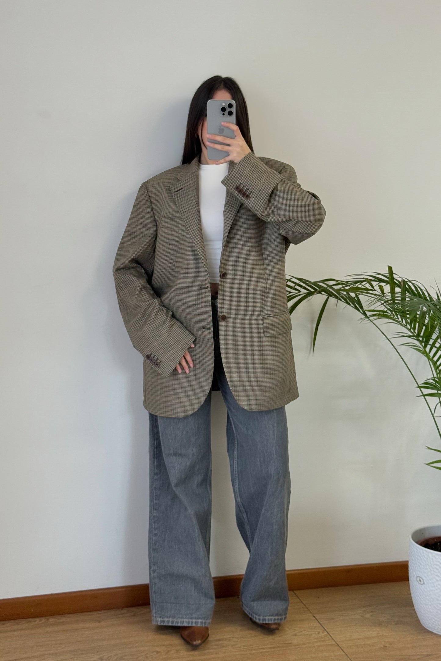 Vintage blazer 100% lana