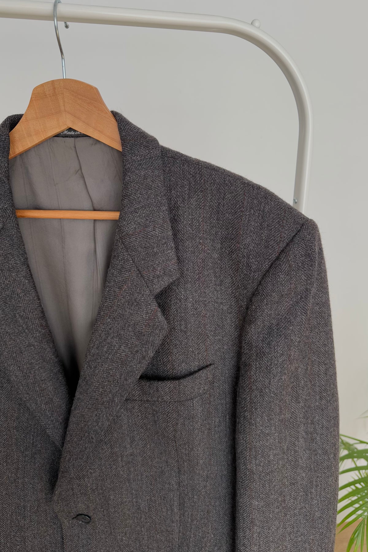 Blazer vintage 92% lana 8% alpaca - M/L