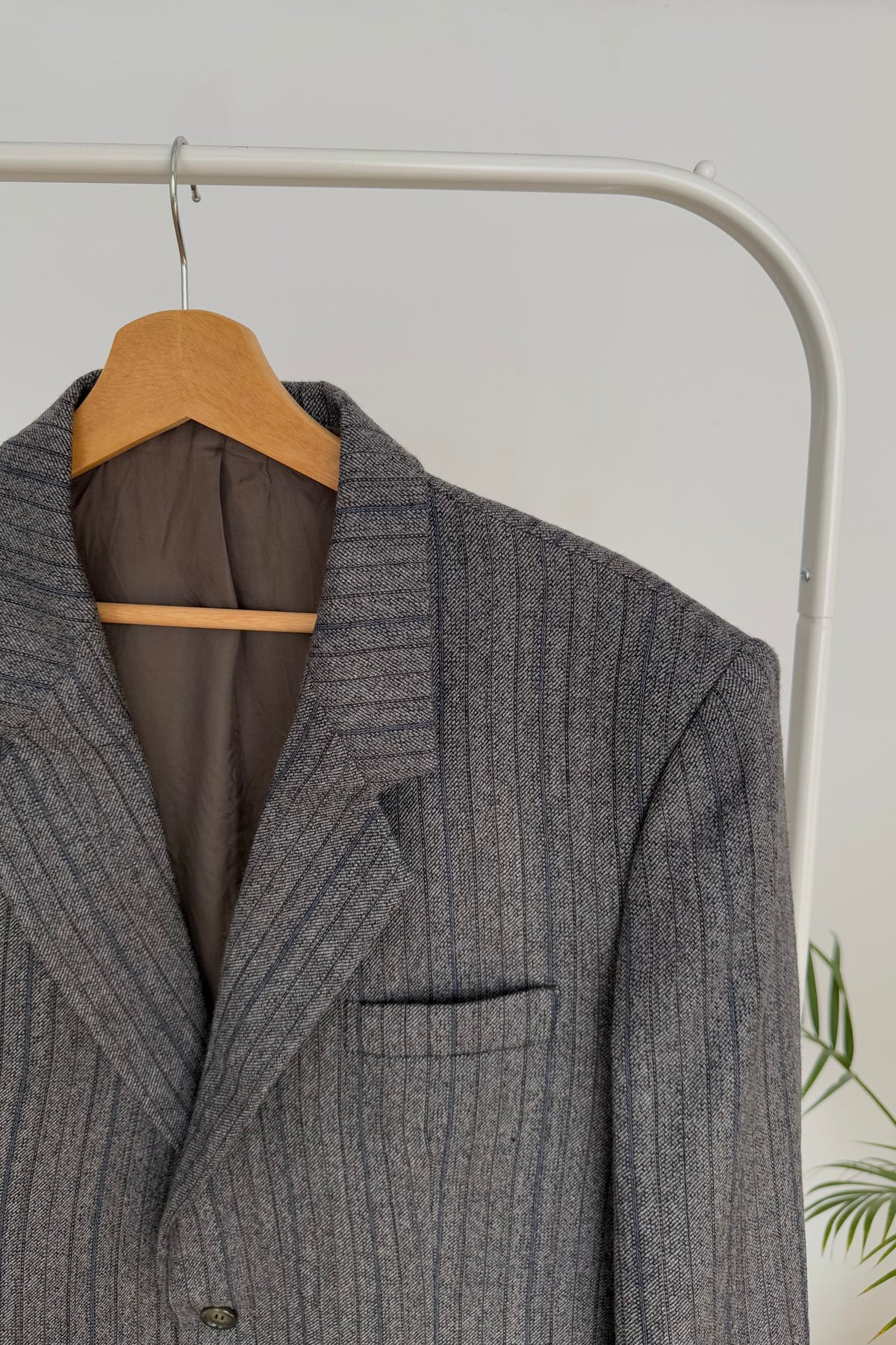 Blazer vintage 100% lana - M