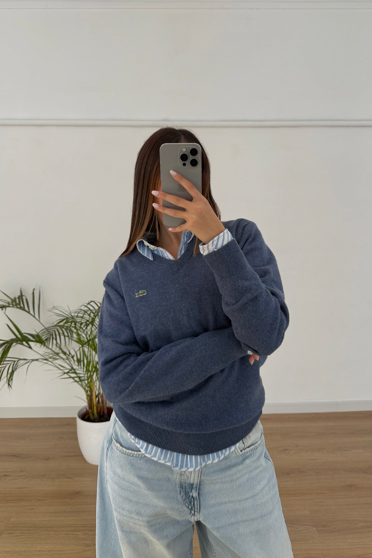 Maglione Lacoste 100% lana - S/M