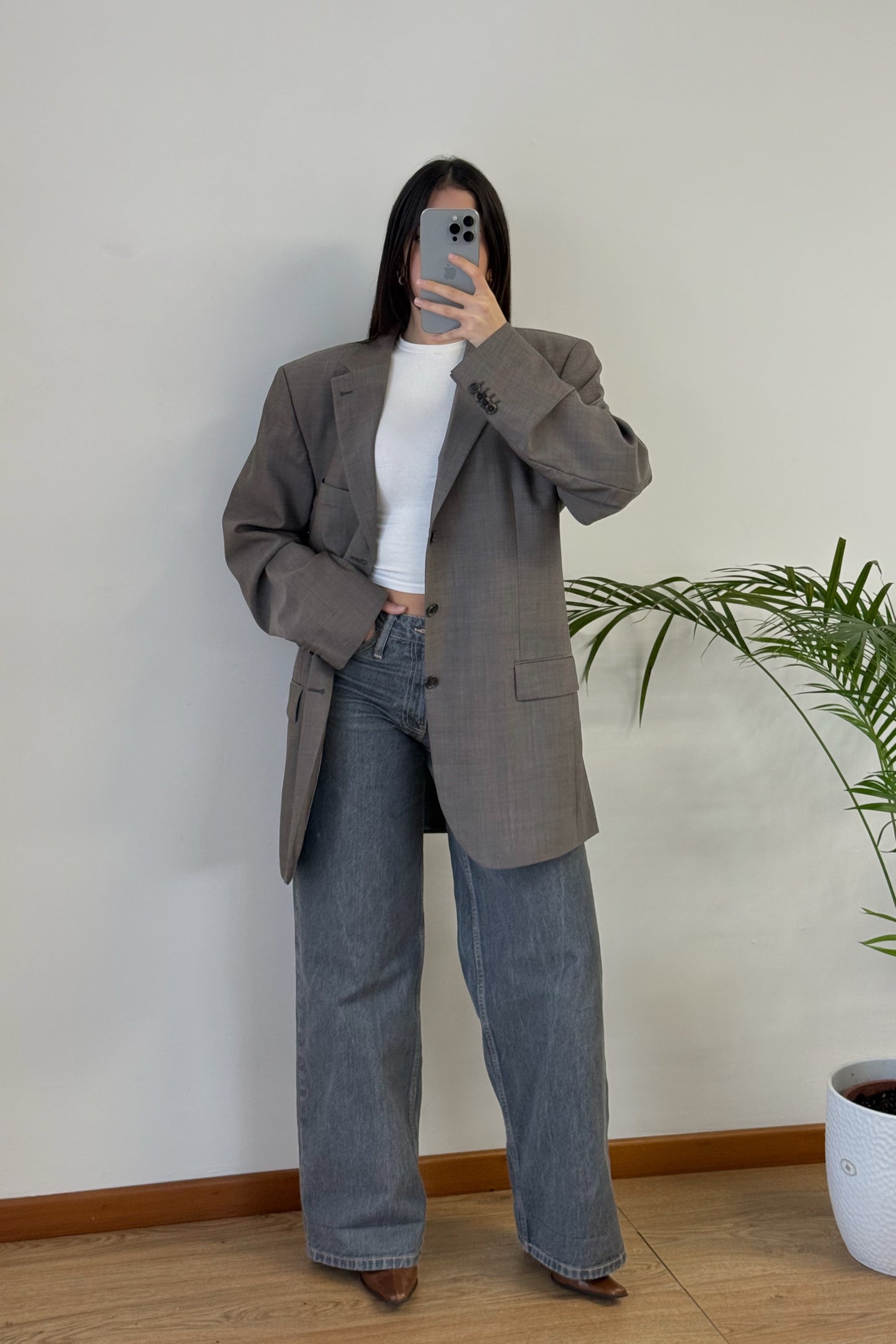 Vintage Tommy Hilfiger blazer 100% lana