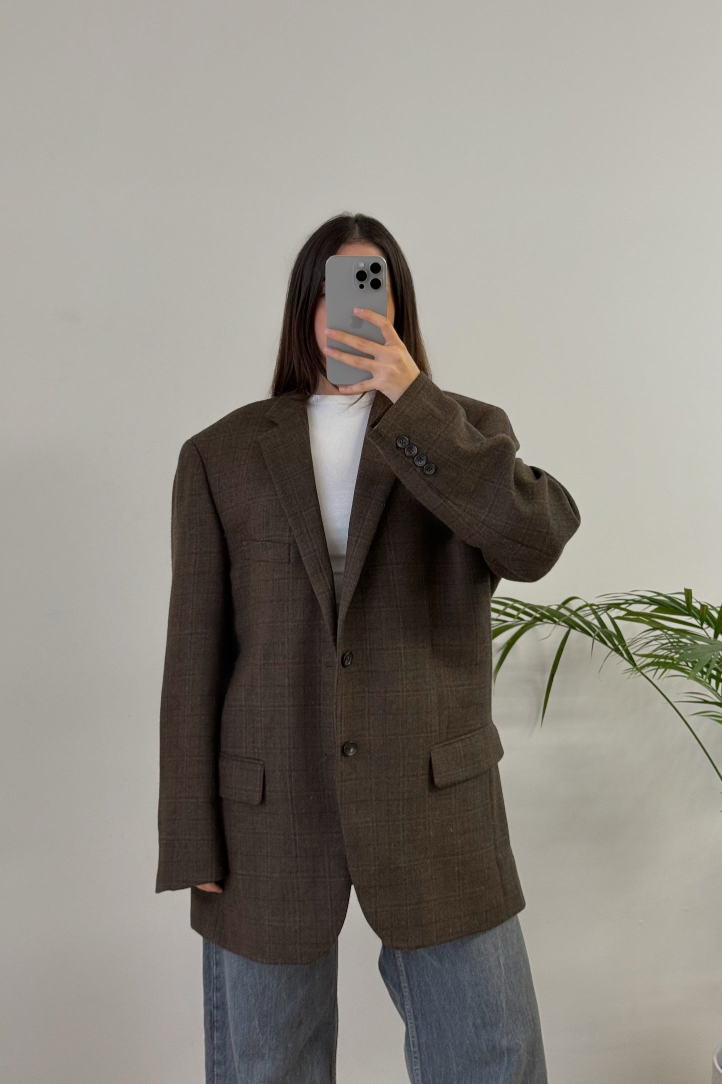 Vintage blazer 100% lana