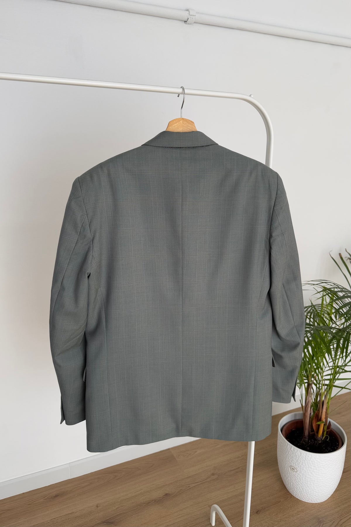 Blazer vintage 100% lana - M