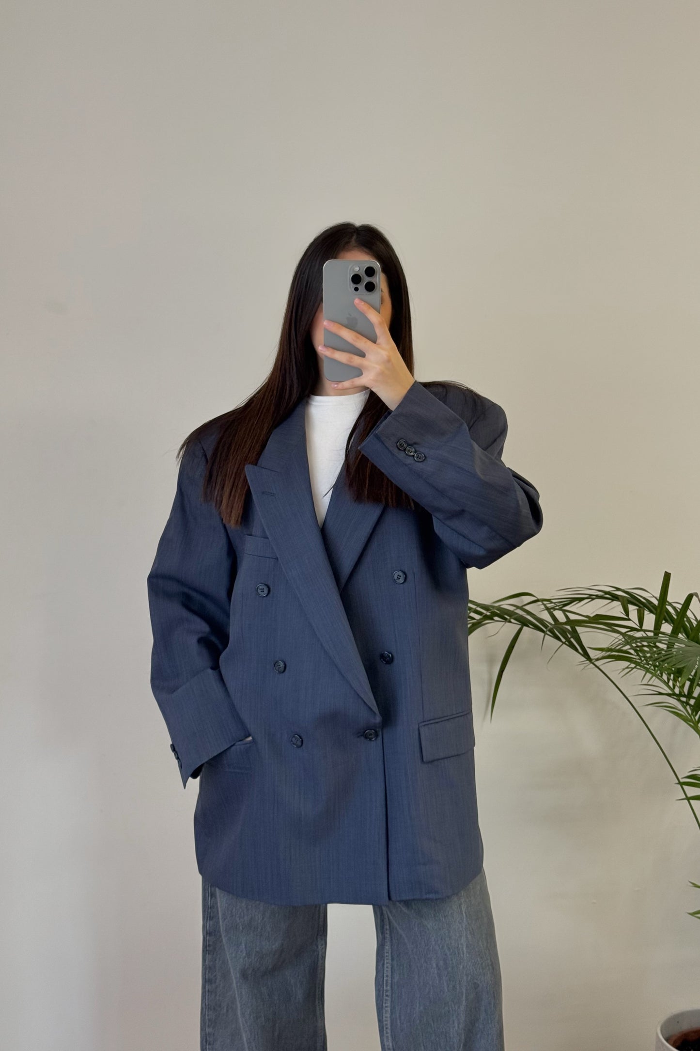 Vintage blazer 100% lana