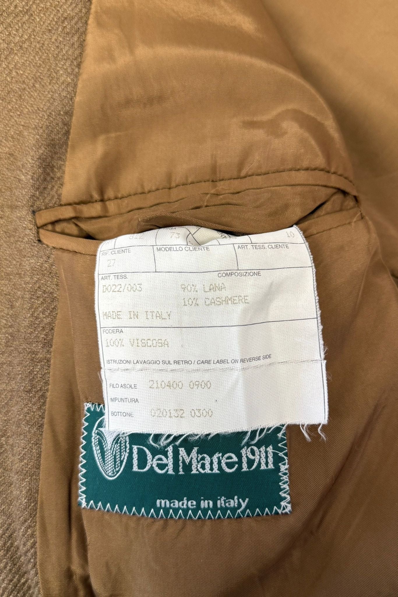 Vintage blazer 90% lana 10% cashmere