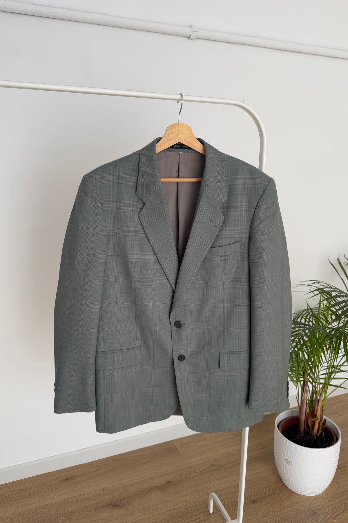 Blazer vintage 100% lana - M