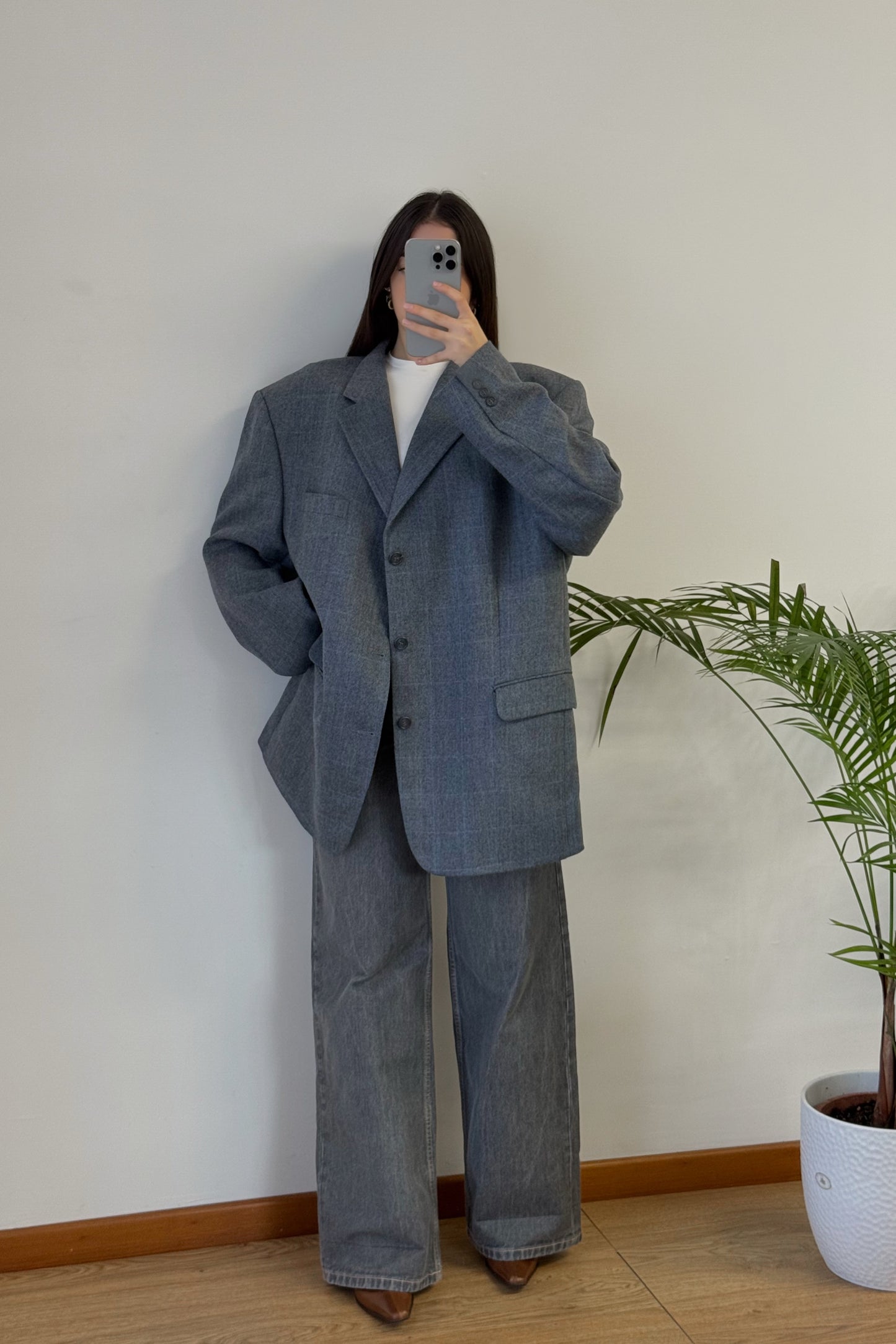 Vintage blazer 100% lana