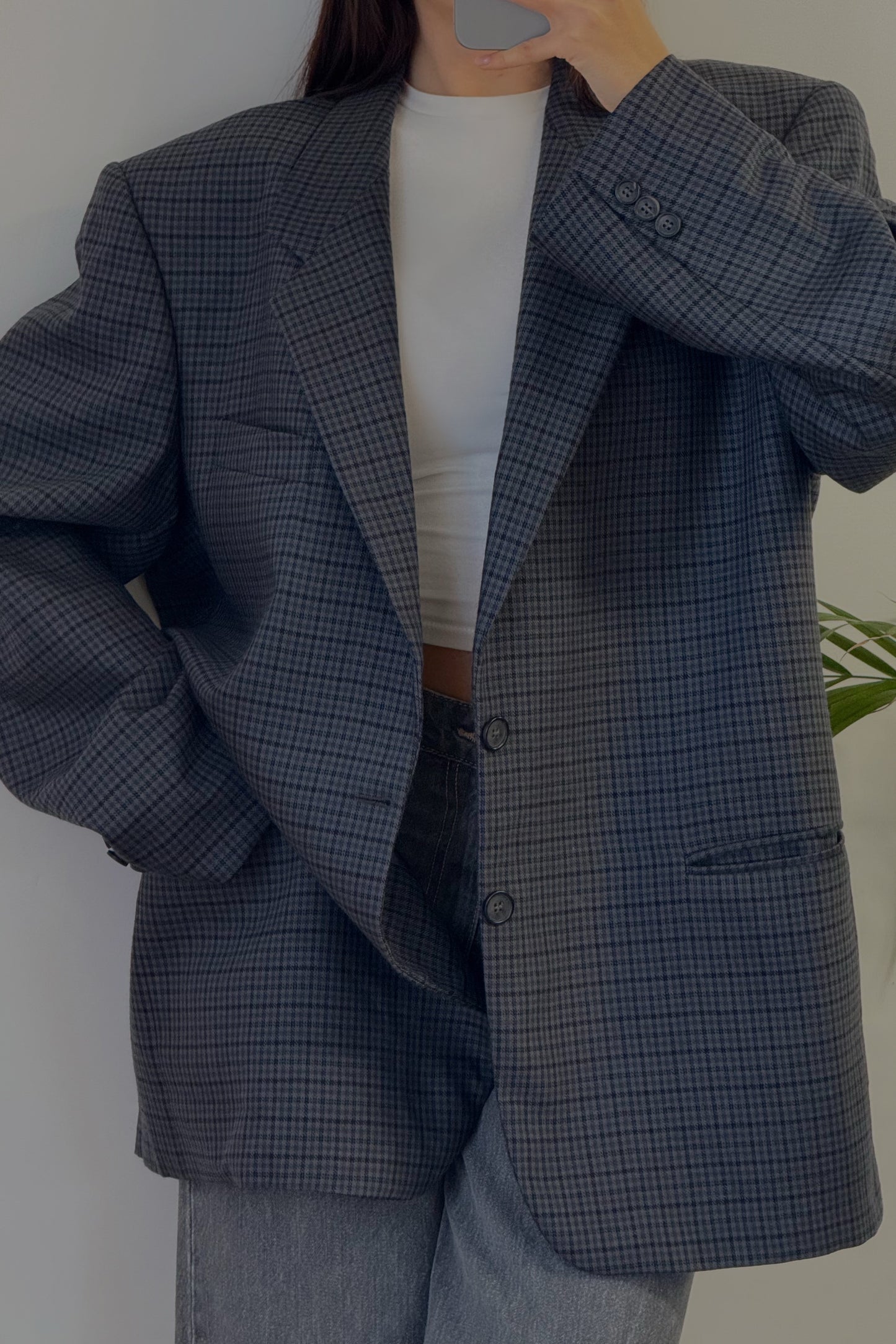 Vintage blazer 100% lana