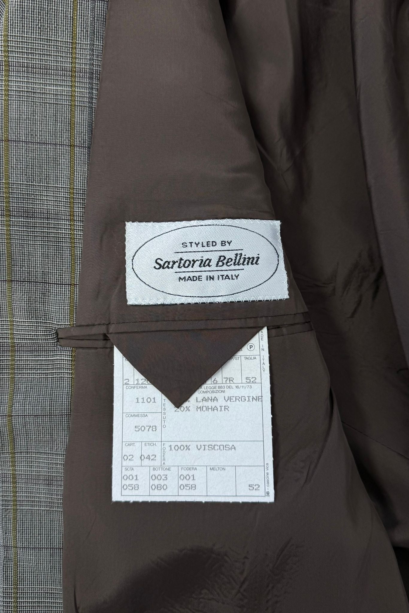 Vintage blazer 80% lana 20% mohair