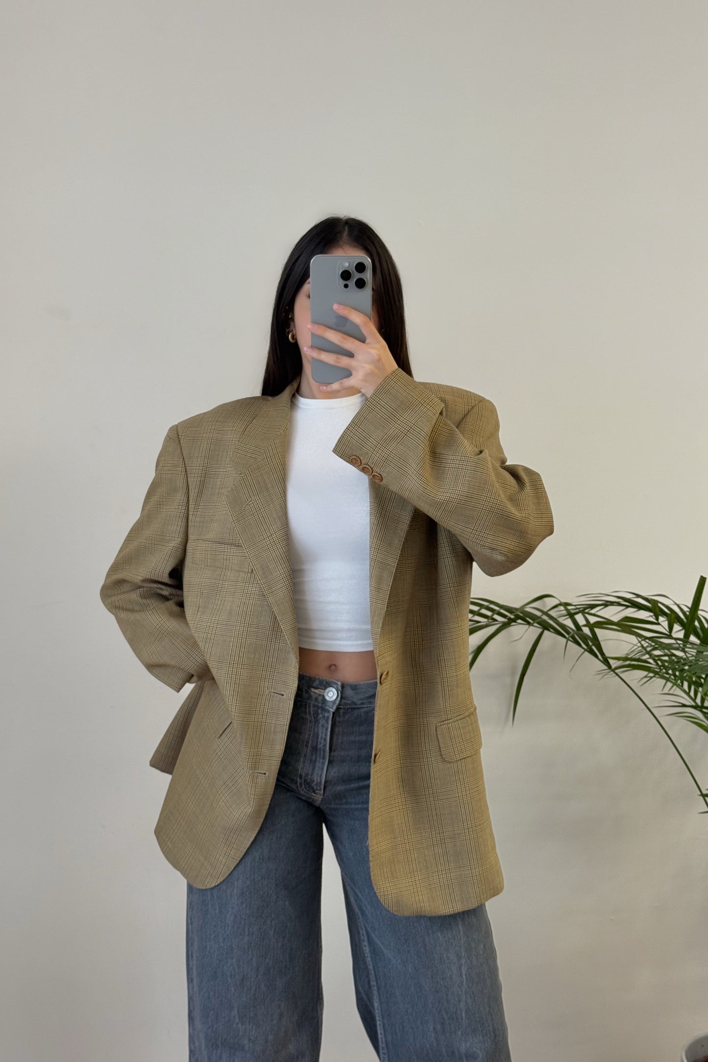 Vintage blazer 100% lana