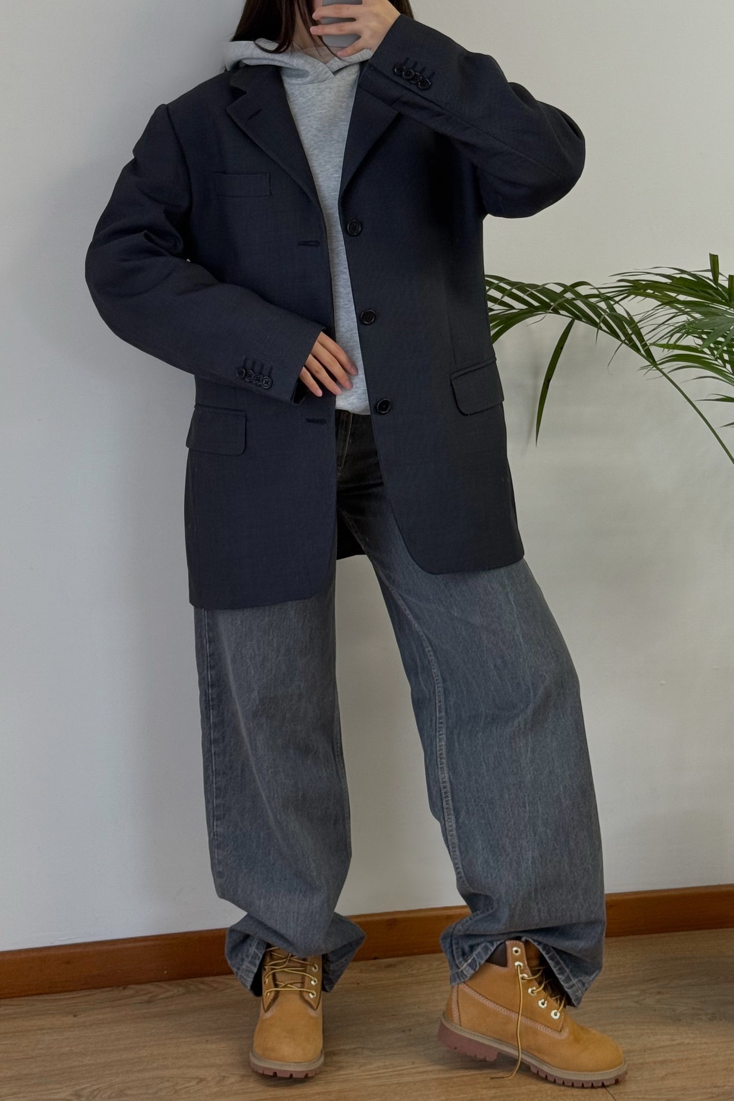 Vintage blazer 100% lana