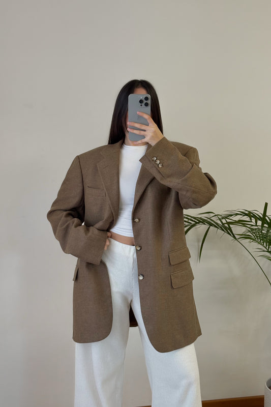 Vintage blazer 90% lana 10% cashmere