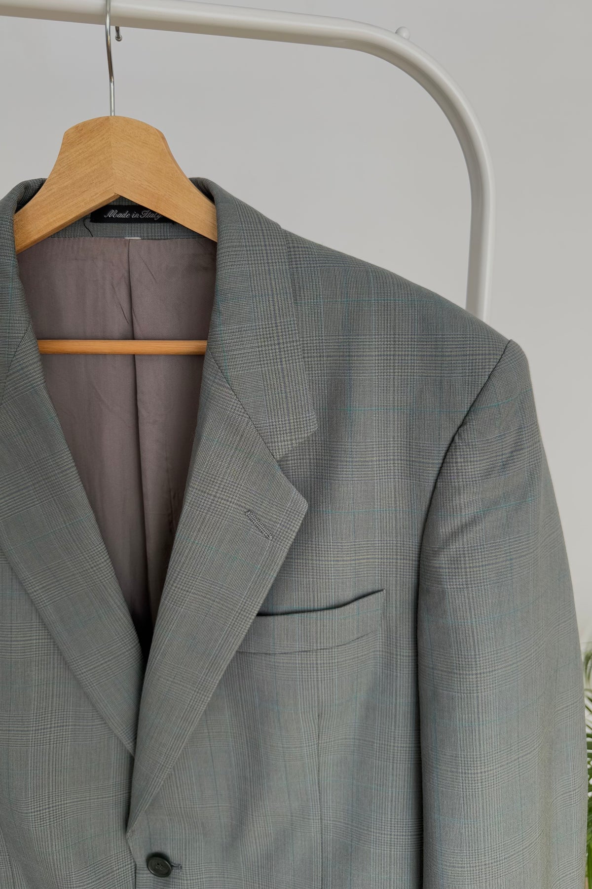 Blazer vintage 100% lana - M