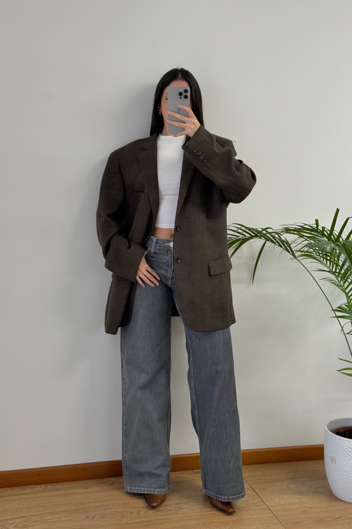 Vintage blazer 100% lana