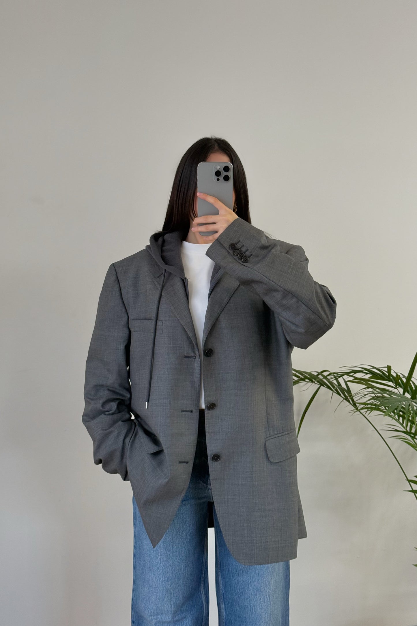 Vintage blazer 100% lana