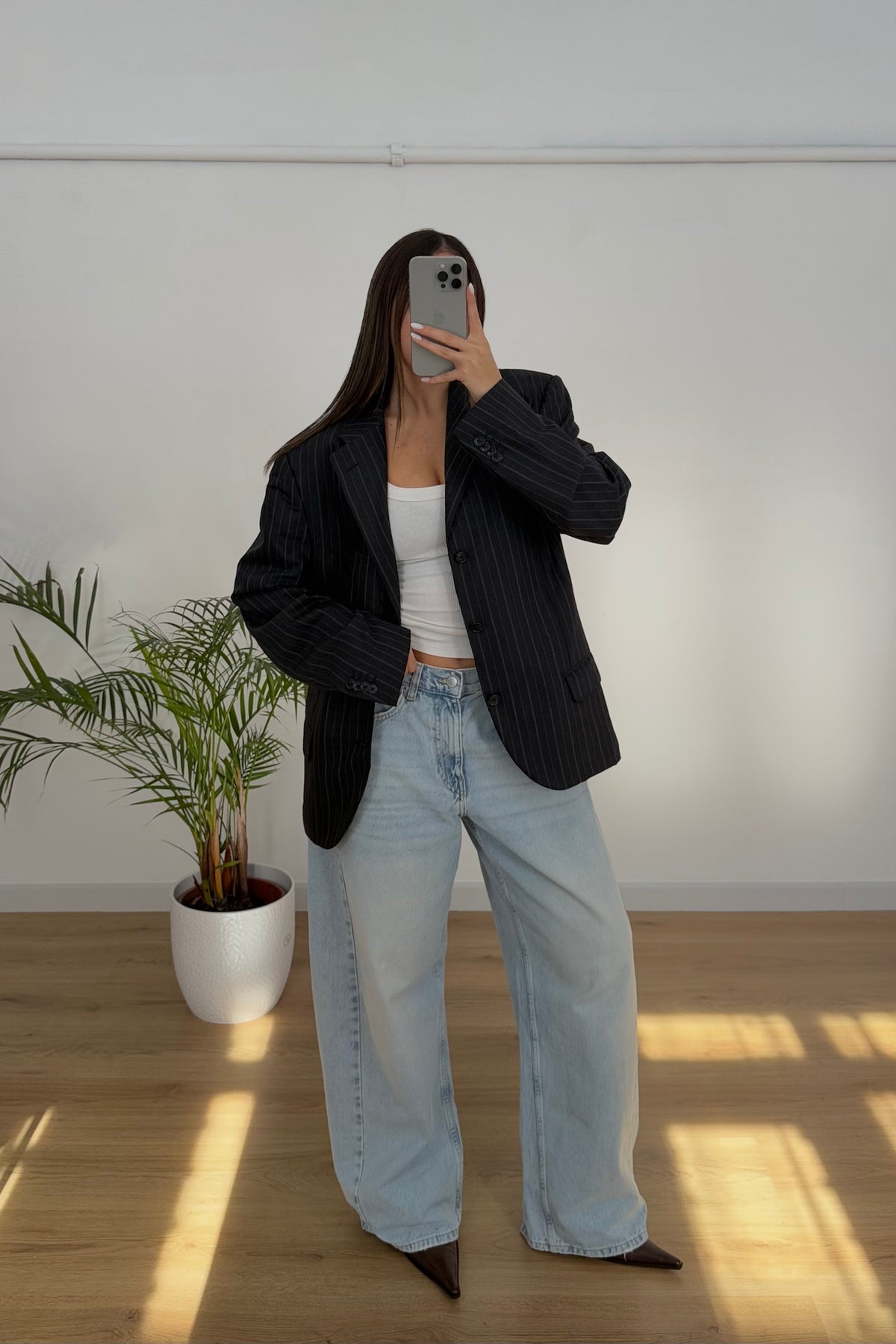 Blazer vintage 98% lana 2% cashmere - S/M