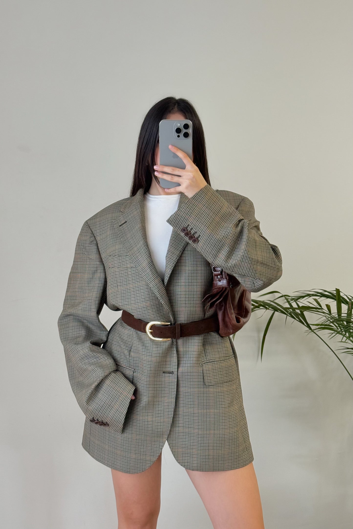 Vintage blazer 100% lana