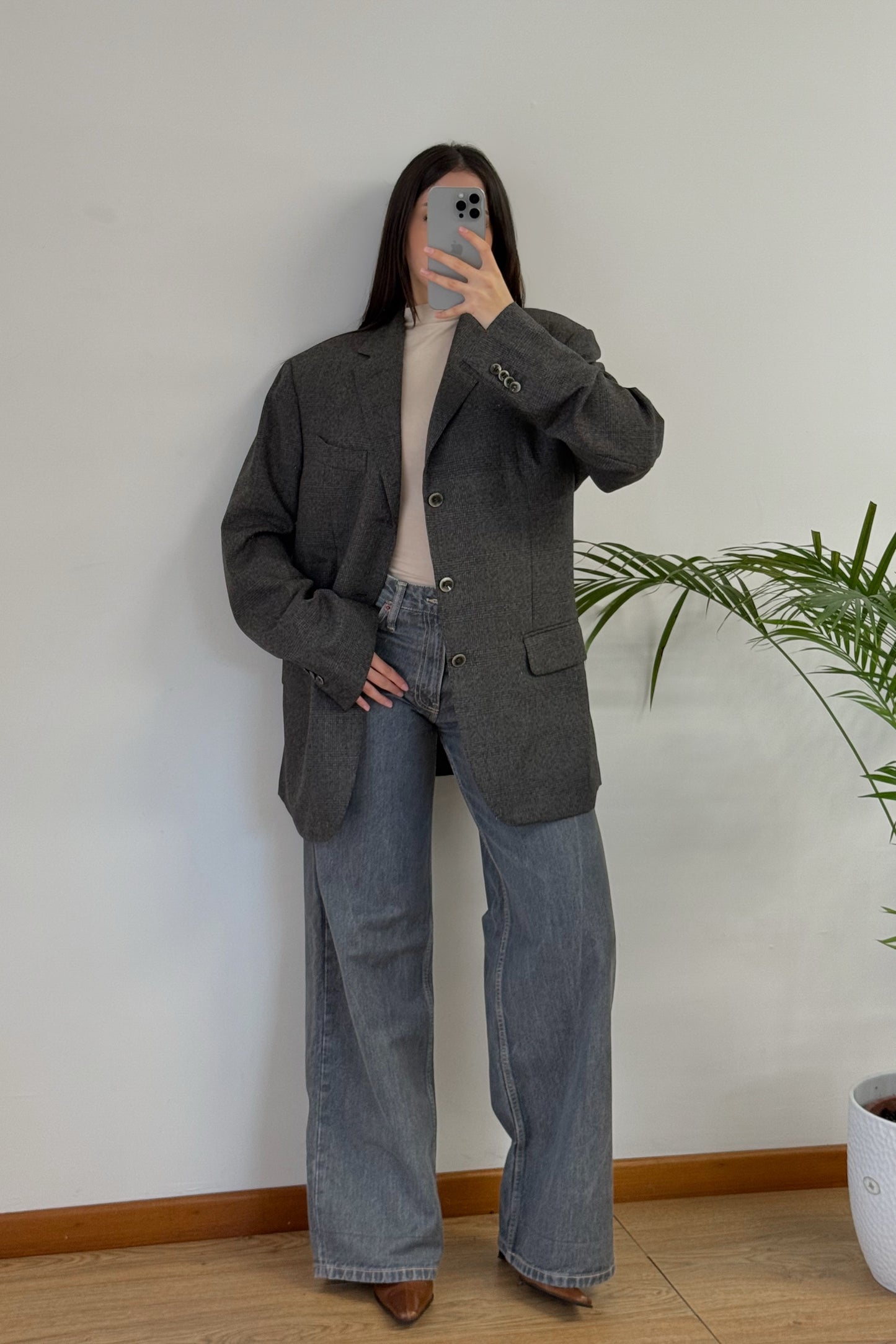 Vintage blazer 100% lana