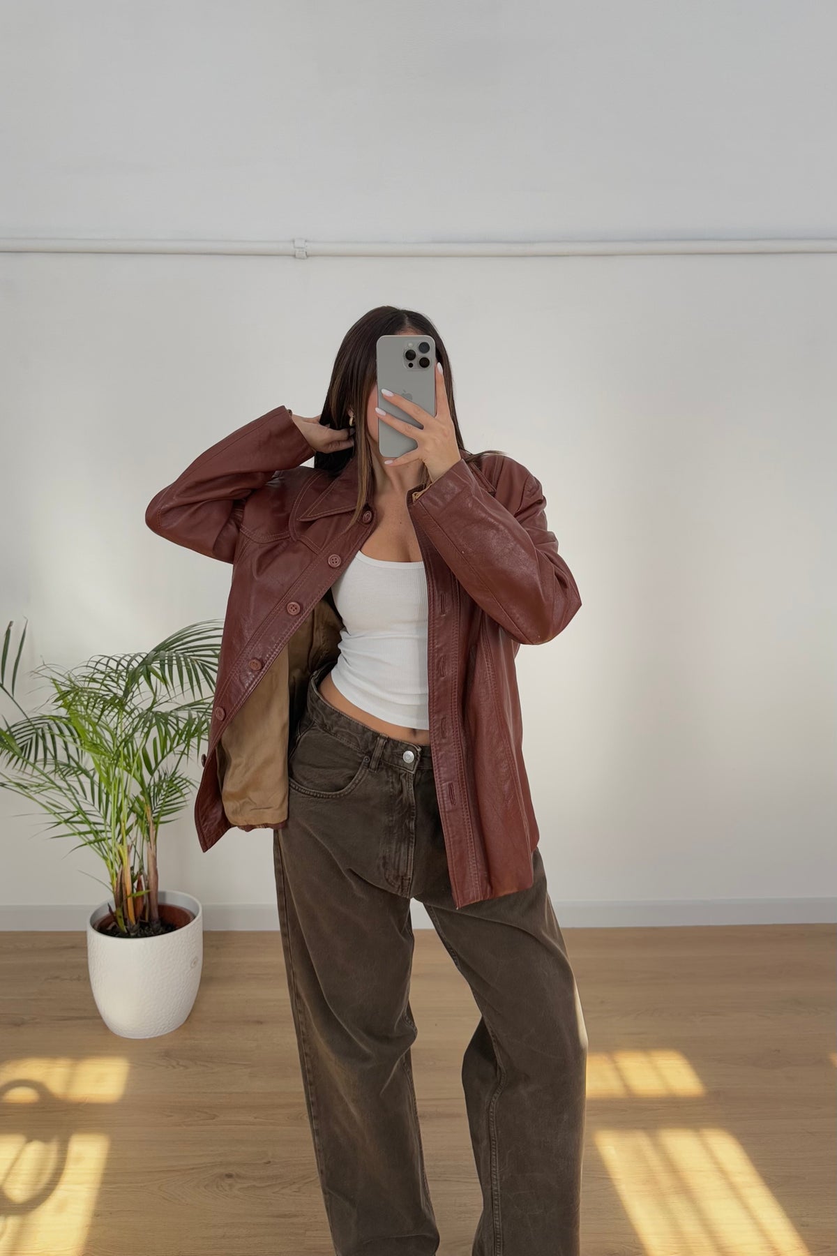 Giacca in 100% vera pelle - S/M
