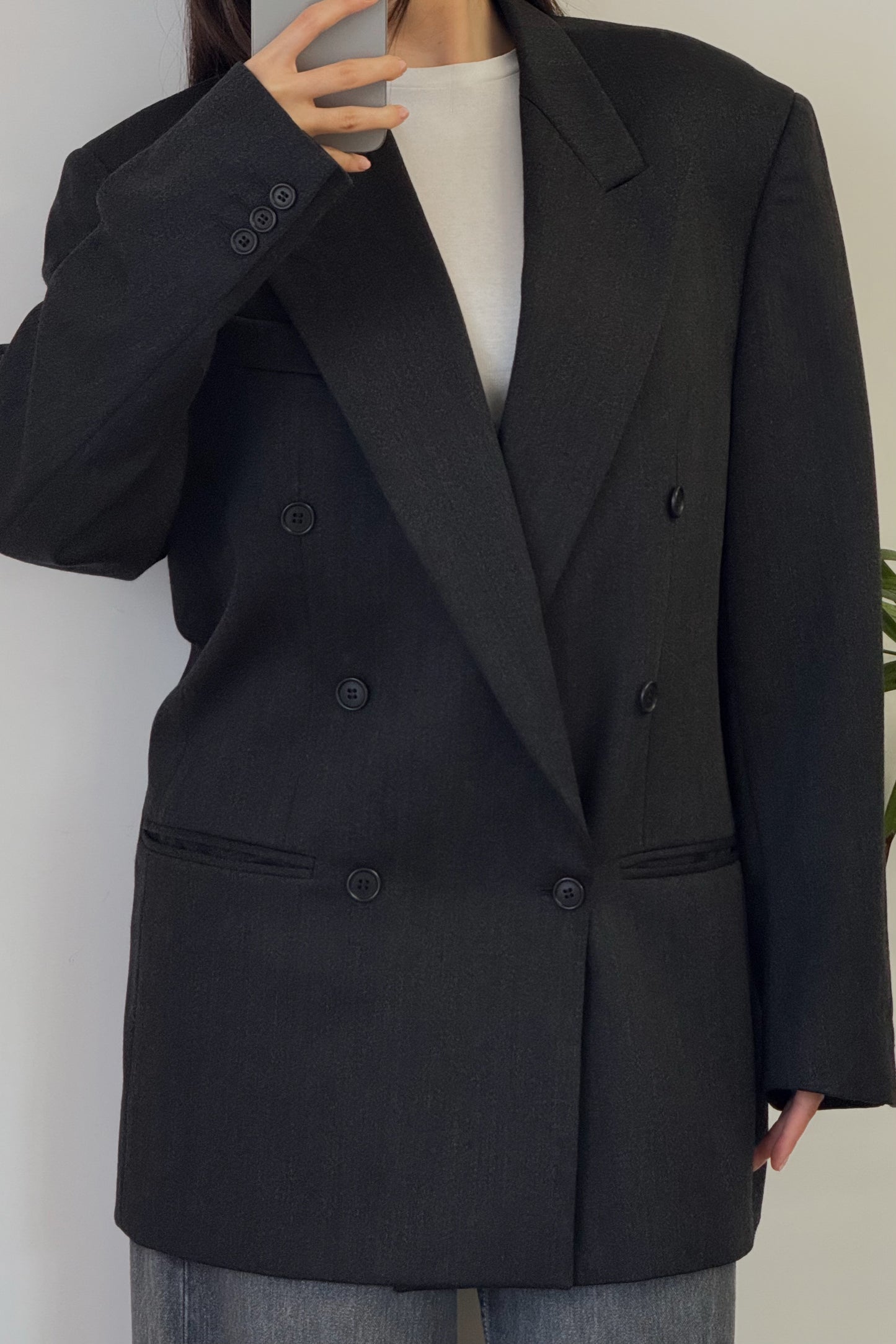 Vintage blazer 100% lana