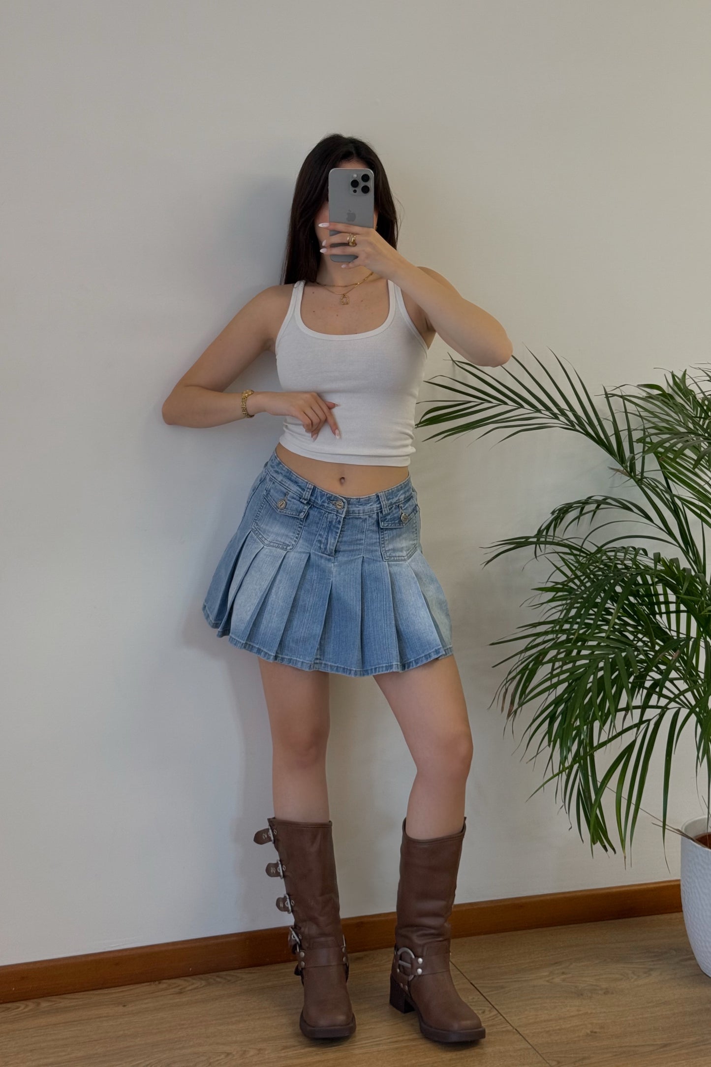 Denim skirt Y2K