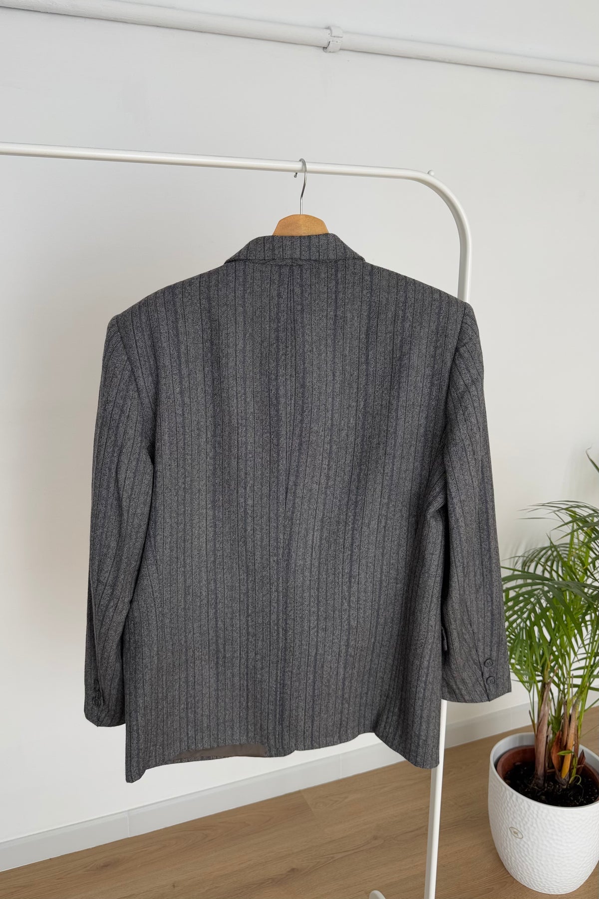 Blazer vintage 100% lana - M