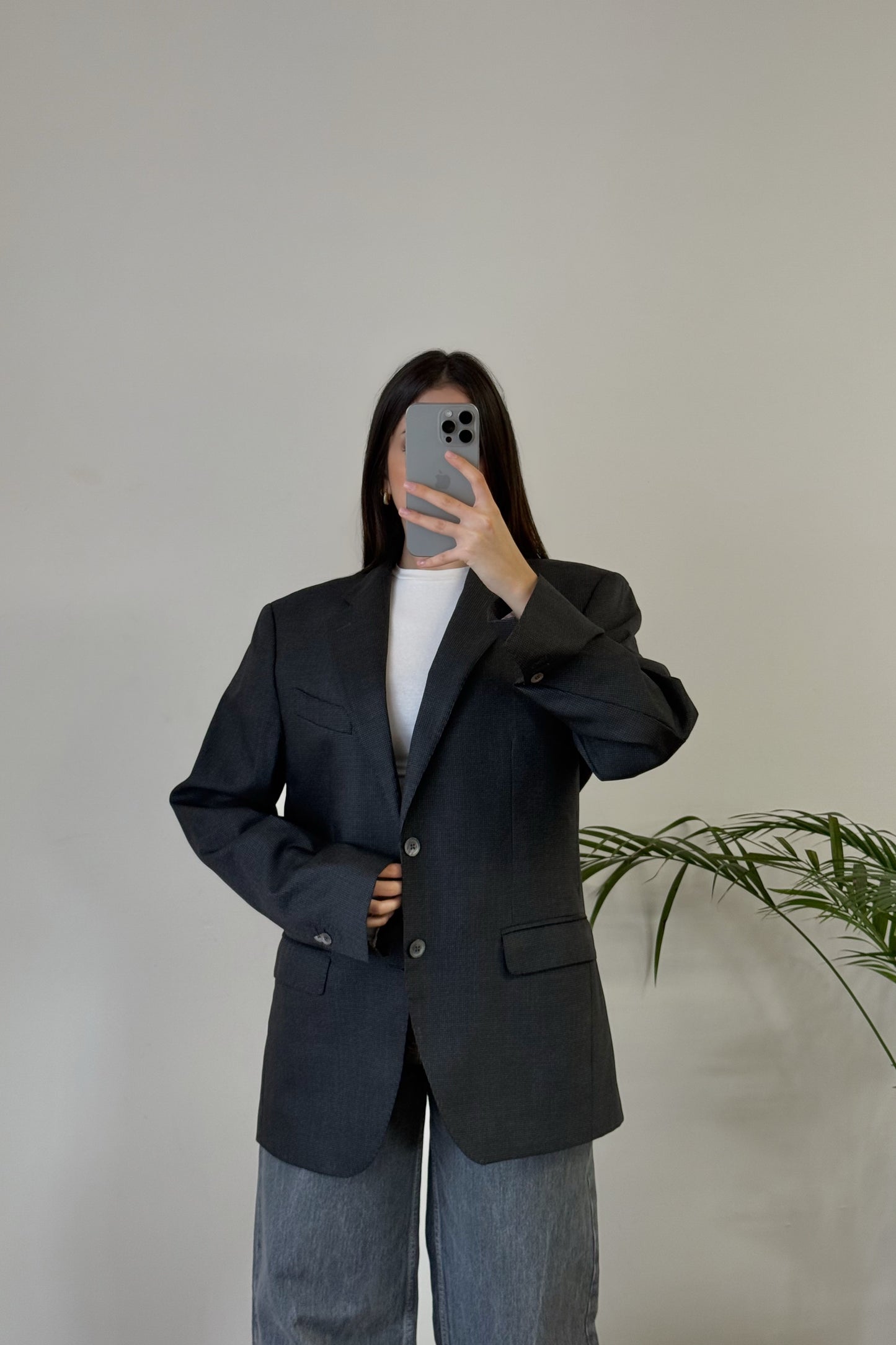 Vintage blazer 100% lana