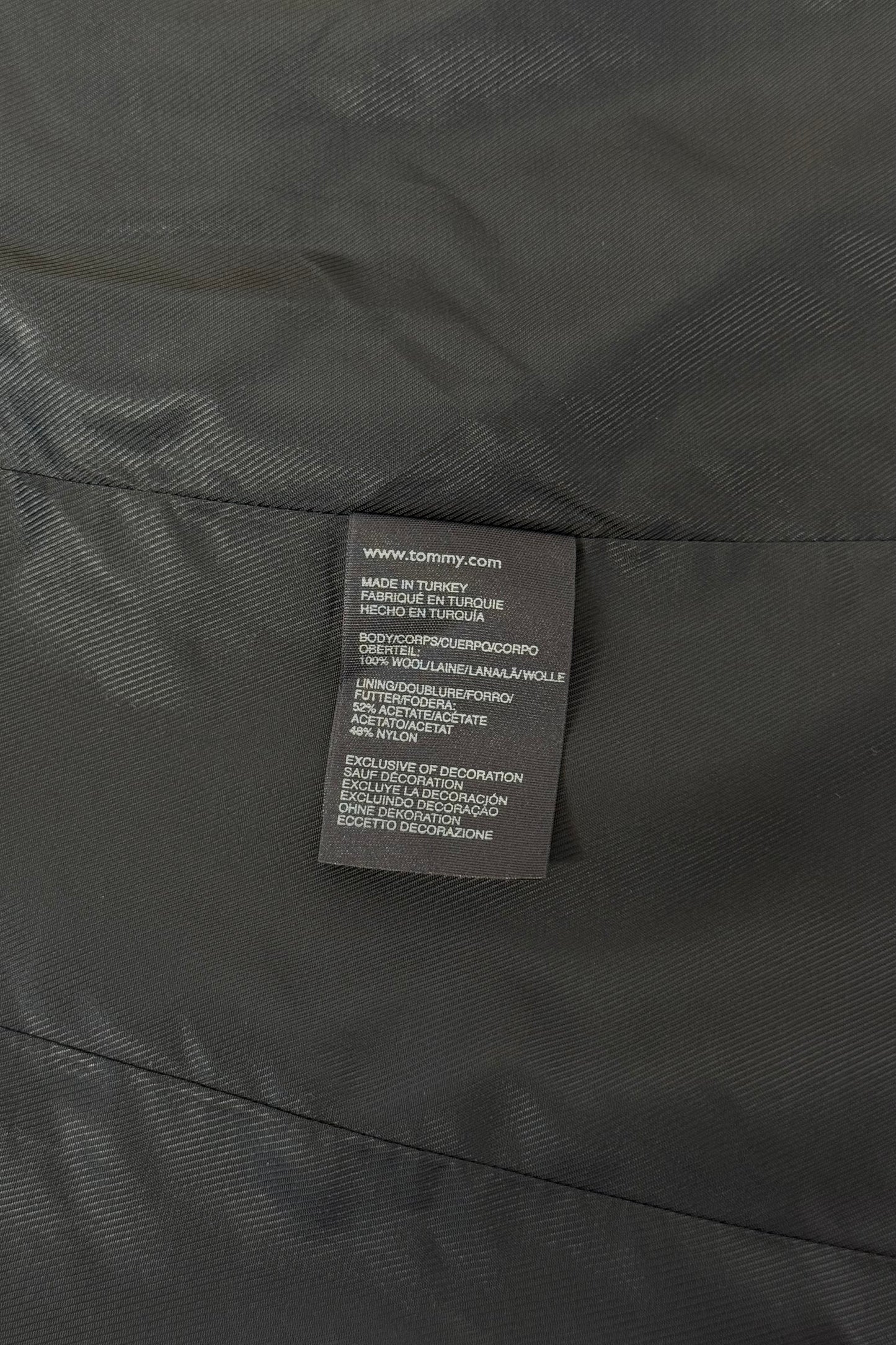 Blazer Tommy Hilfiger 100% lana