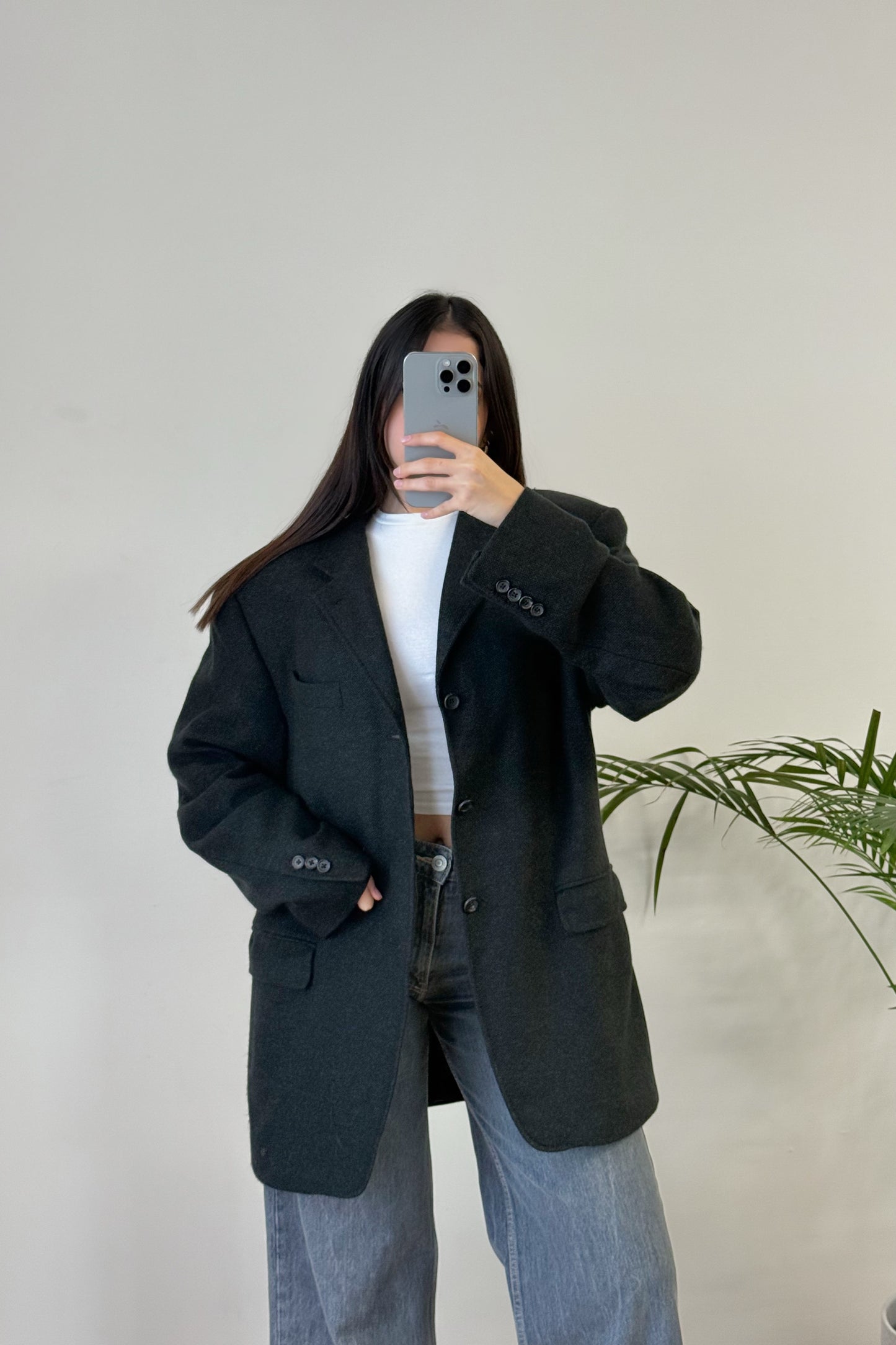 Vintage blazer 100% cashmere