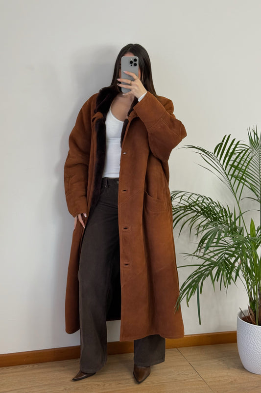 Montone Christ in vera pelle