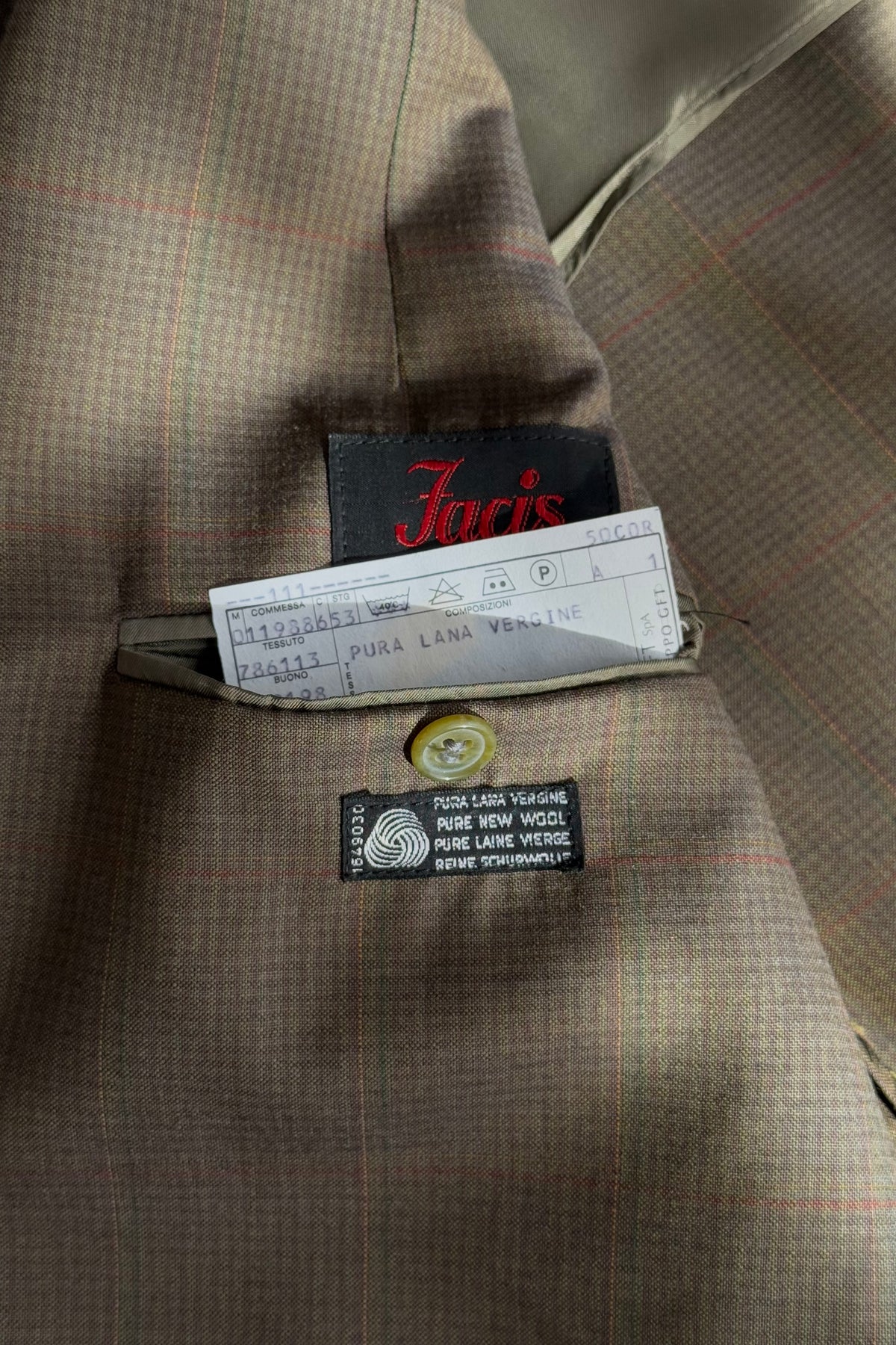 Blazer vintage 100% lana - S/M