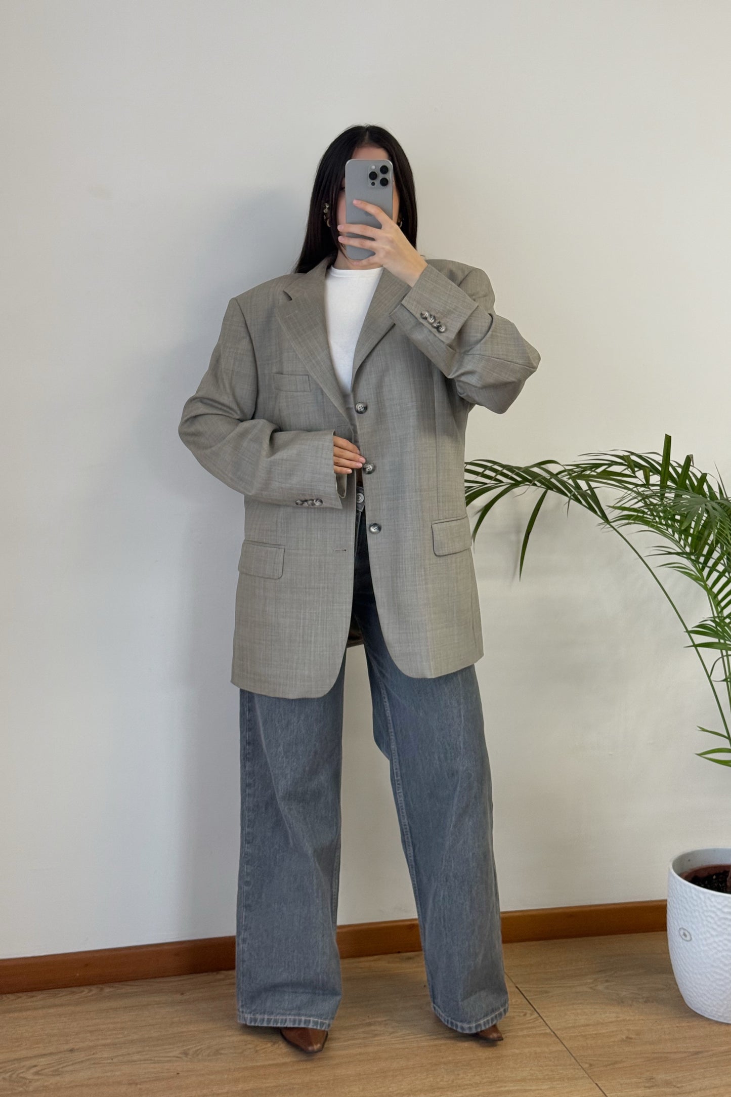 Vintage blazer 100% lana