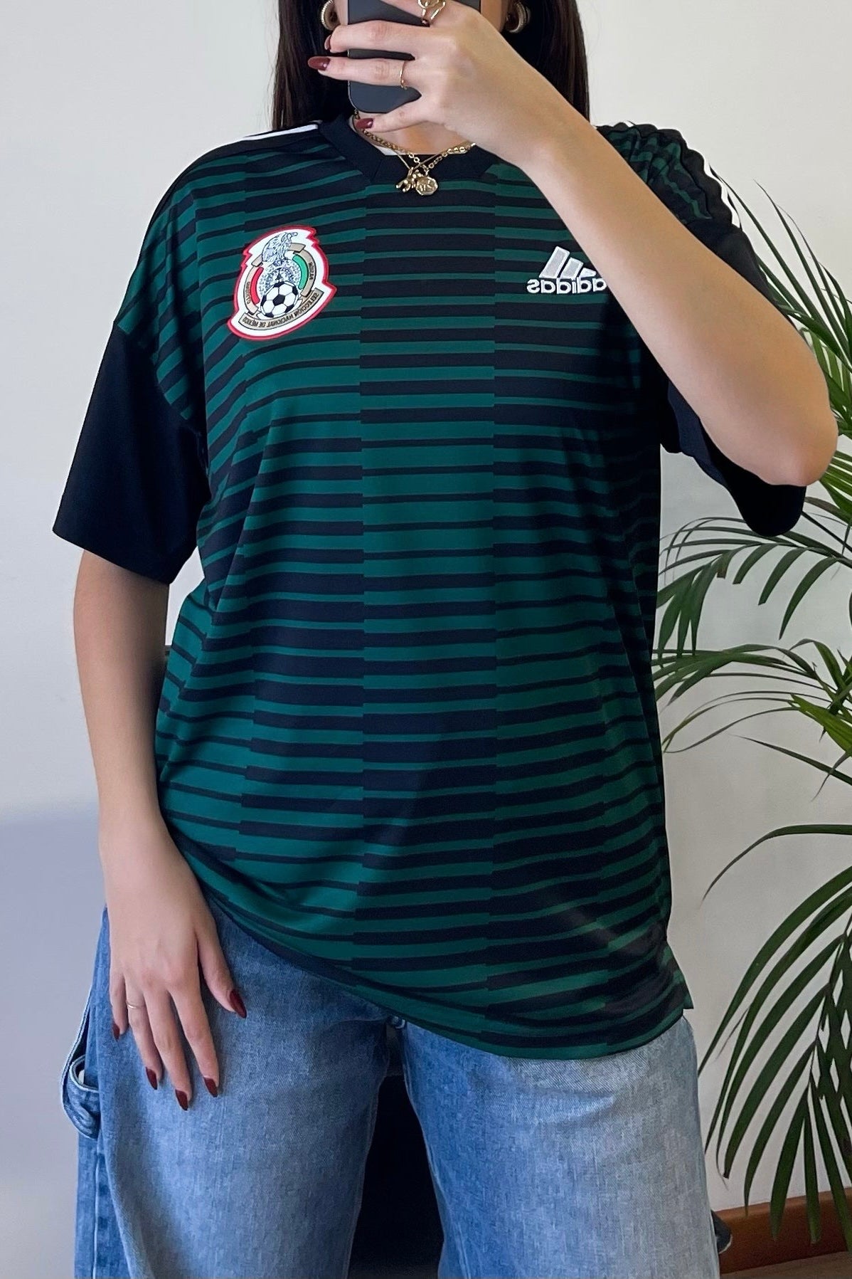 Adidas Mexico Pre Match Fifa World Cup 2018 Jersey