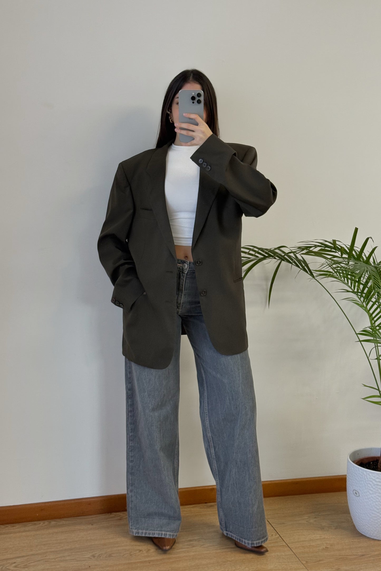 Vintage blazer 100% lana