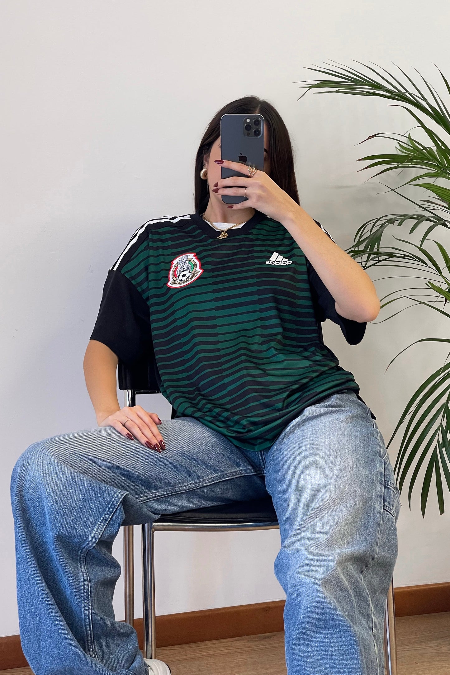 Adidas Mexico Pre Match Fifa World Cup 2018 Jersey