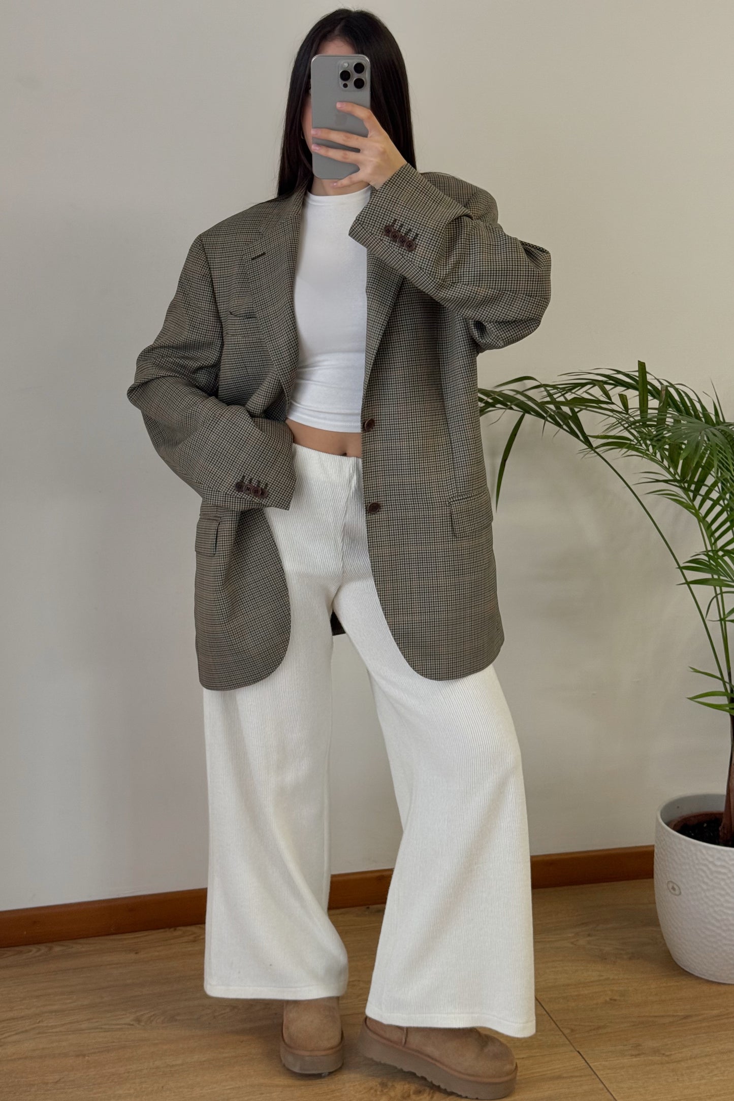 Vintage blazer 100% lana