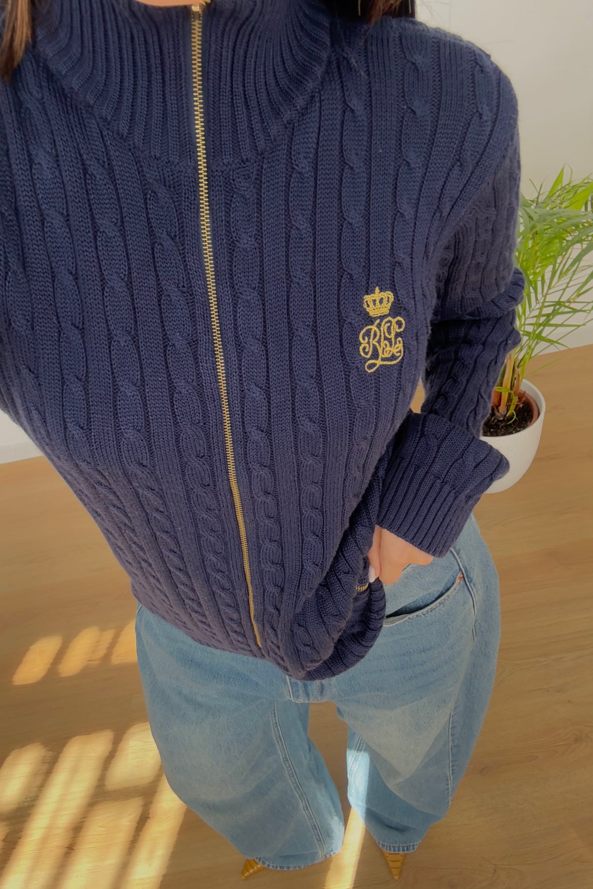 Maglione Ralph Lauren 57% cotone 43% viscosa - M