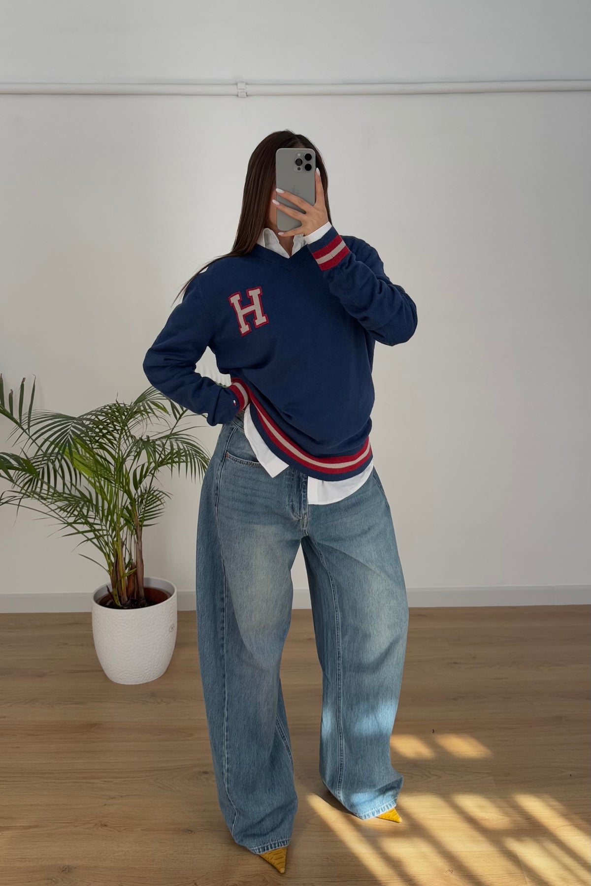 Maglione Tommy Hilfiger 100% cotone - L