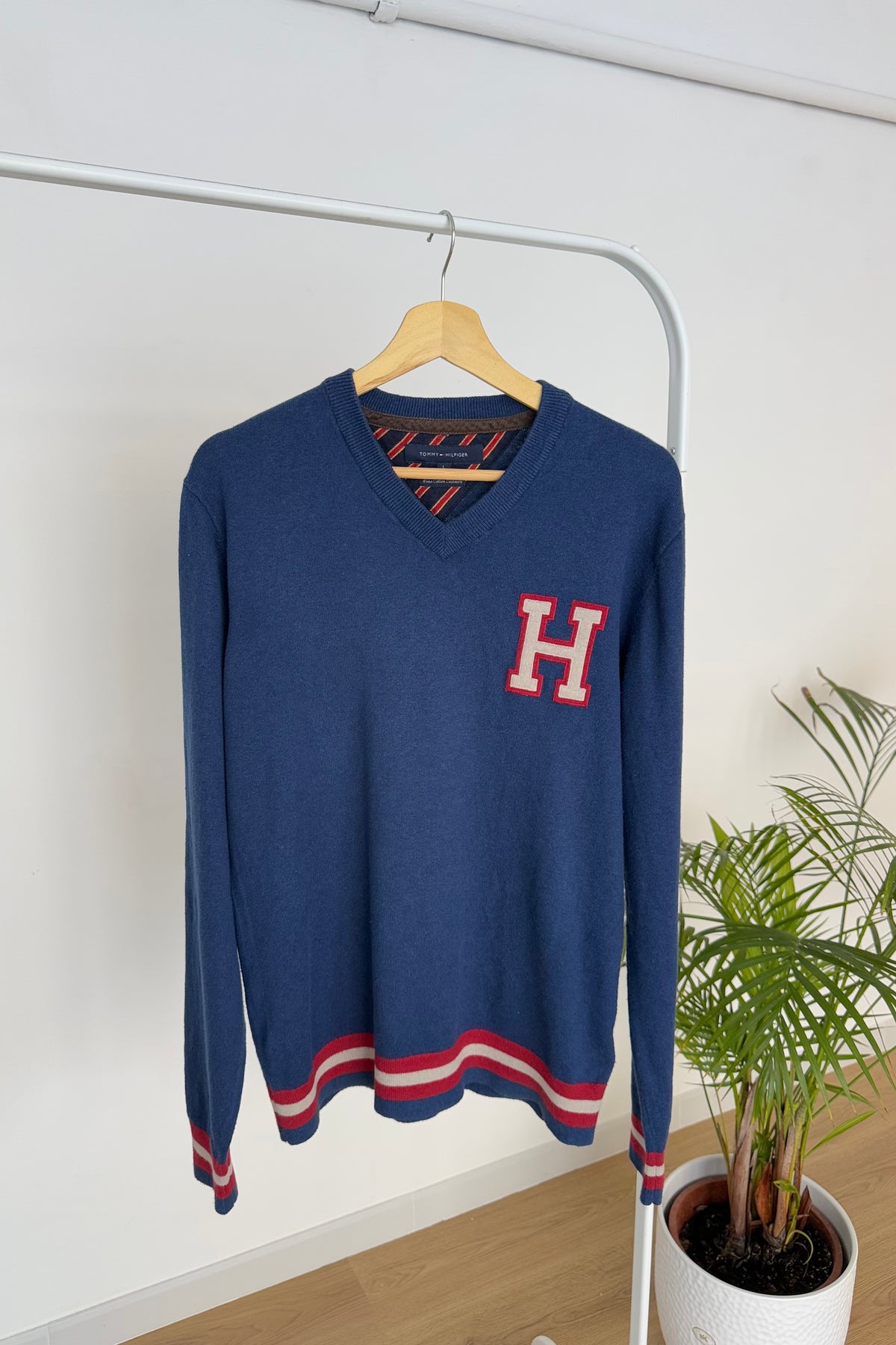 Maglione Tommy Hilfiger 100% cotone - L