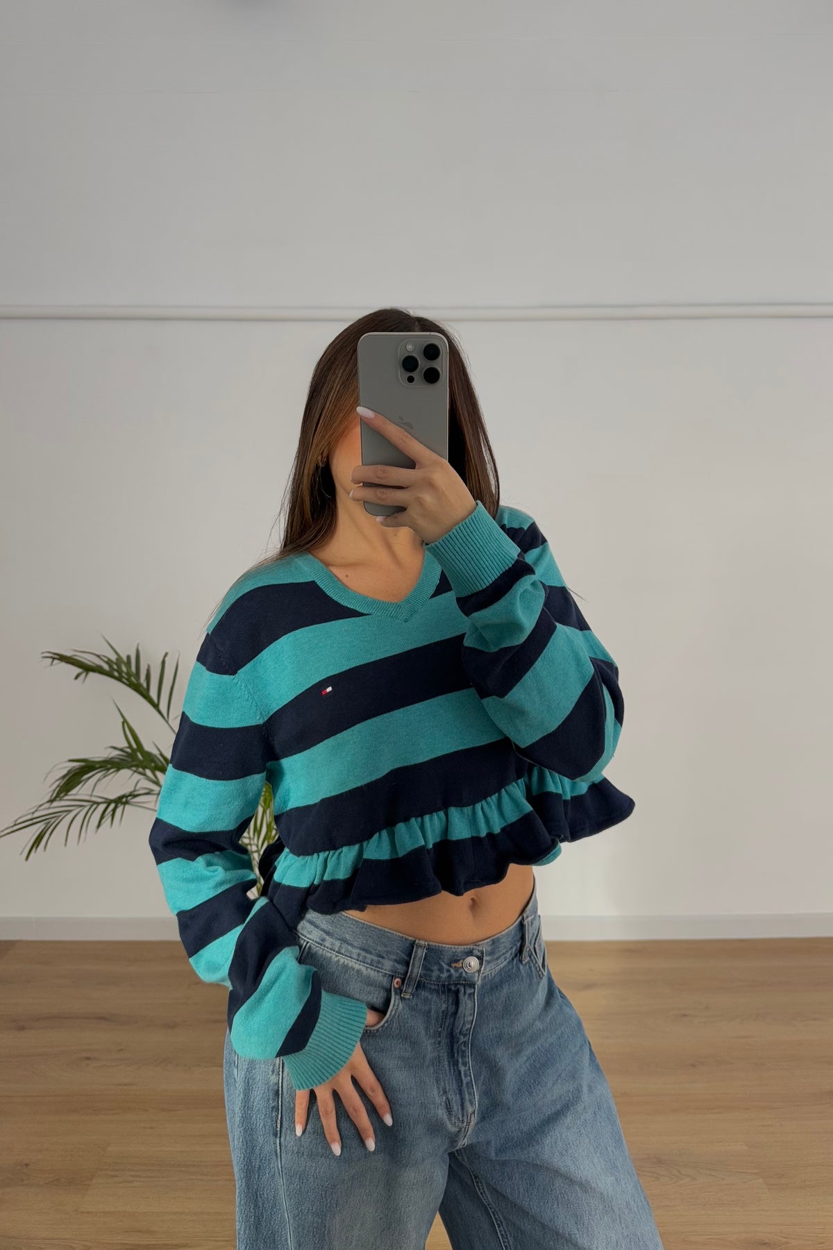 Maglione Tommy Hilfiger 100% cotone - S