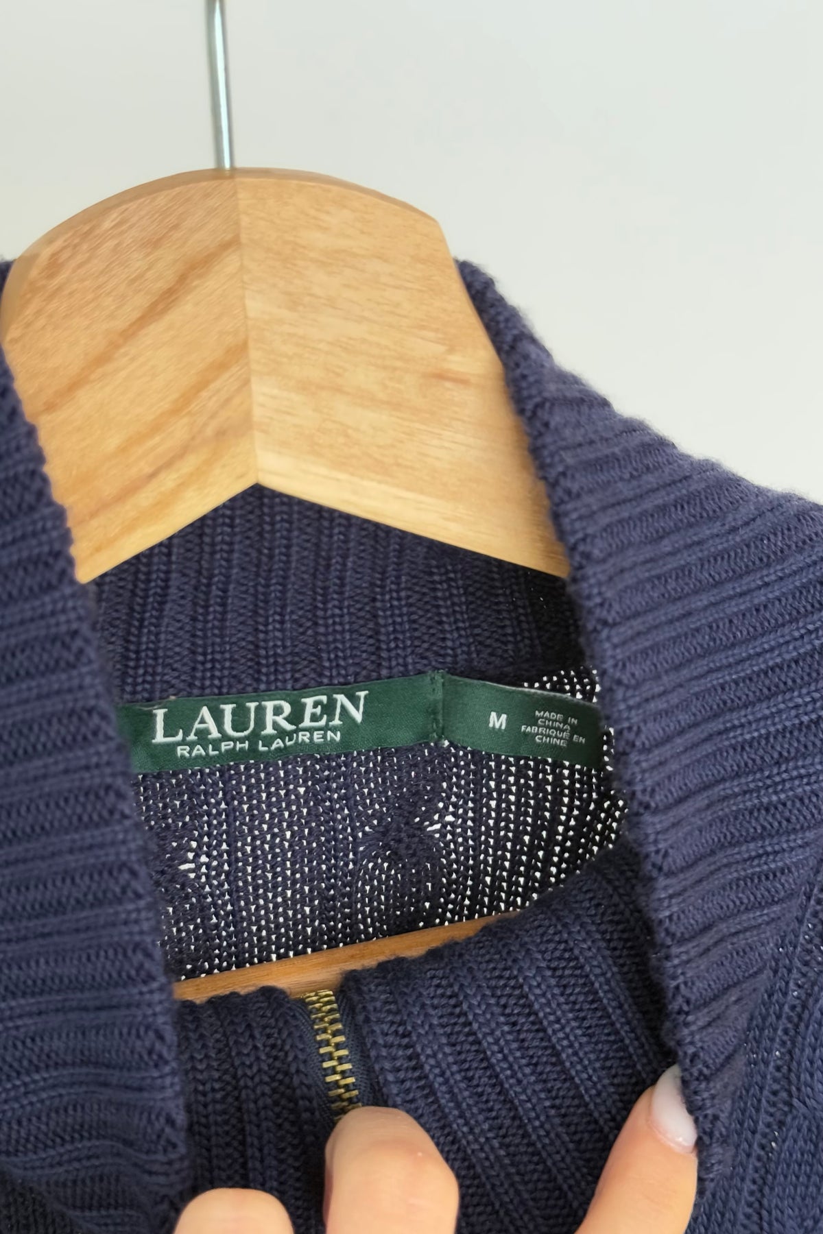 Maglione Ralph Lauren 57% cotone 43% viscosa - M
