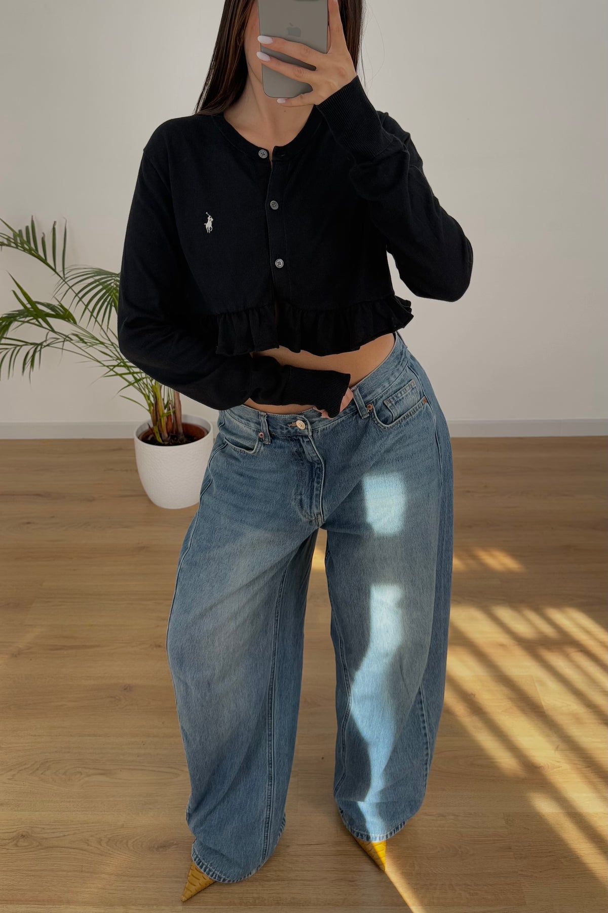 Cardigan crop Ralph Lauren 100% cotone - XS/S