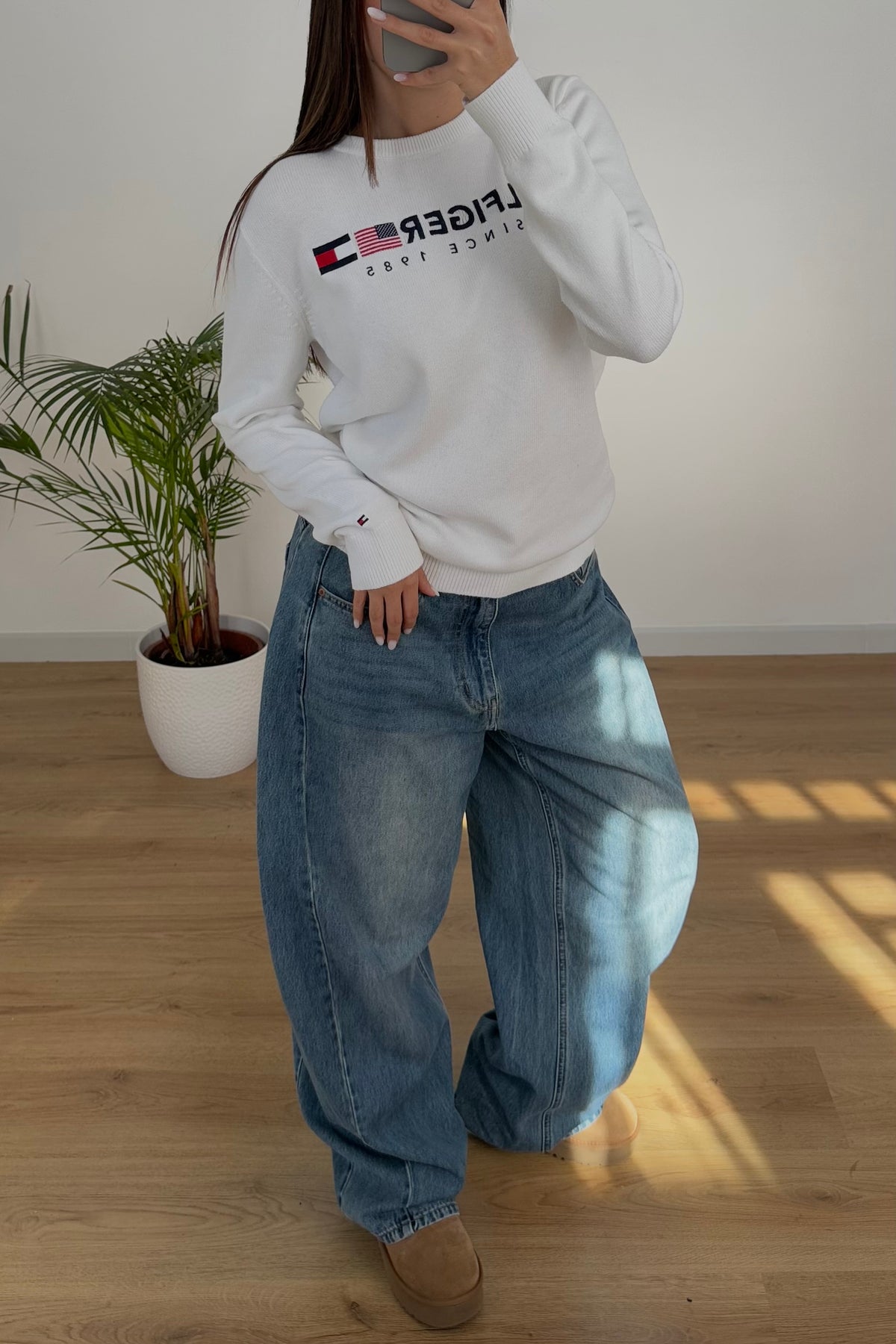 Maglione Tommy Hilfiger 100% cotone - S/M