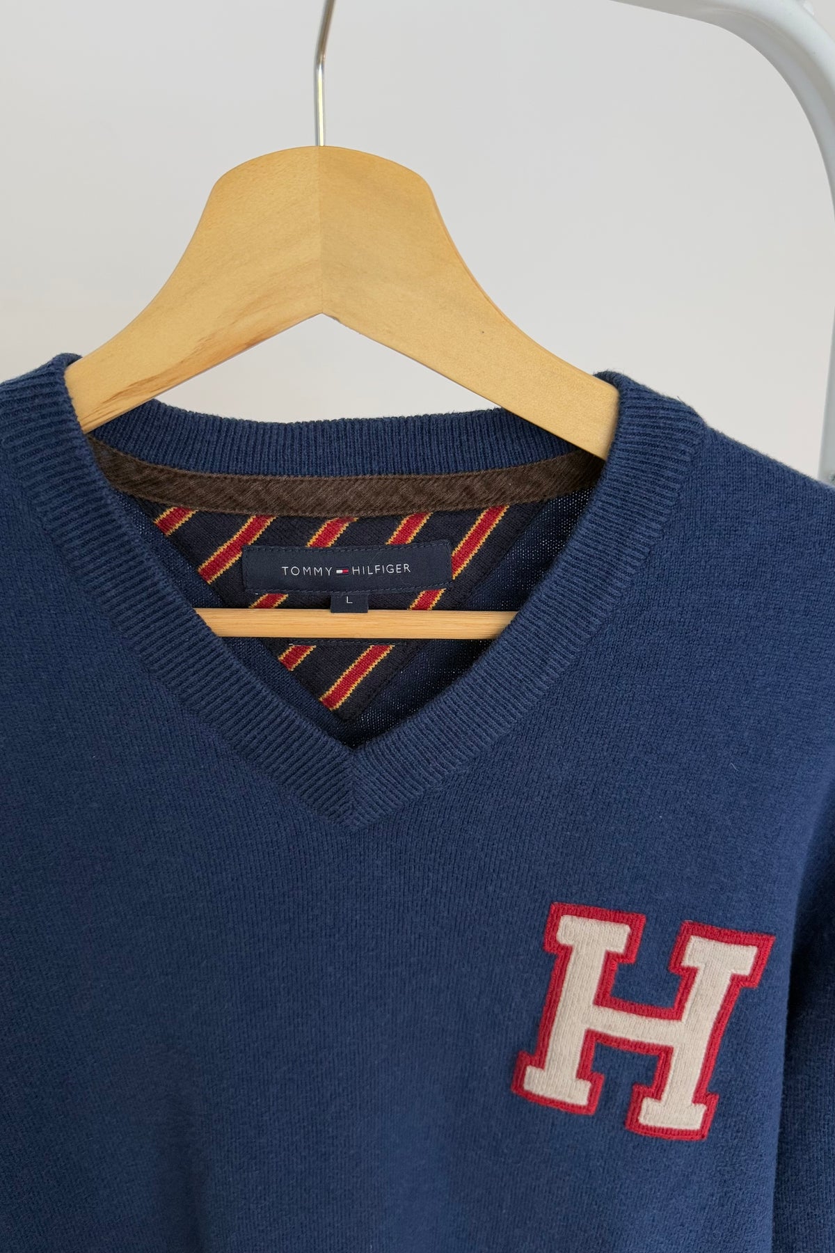 Maglione Tommy Hilfiger 100% cotone - L