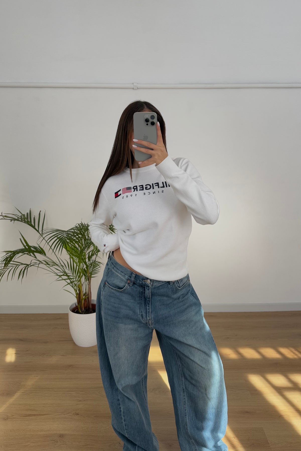 Maglione Tommy Hilfiger 100% cotone - S/M